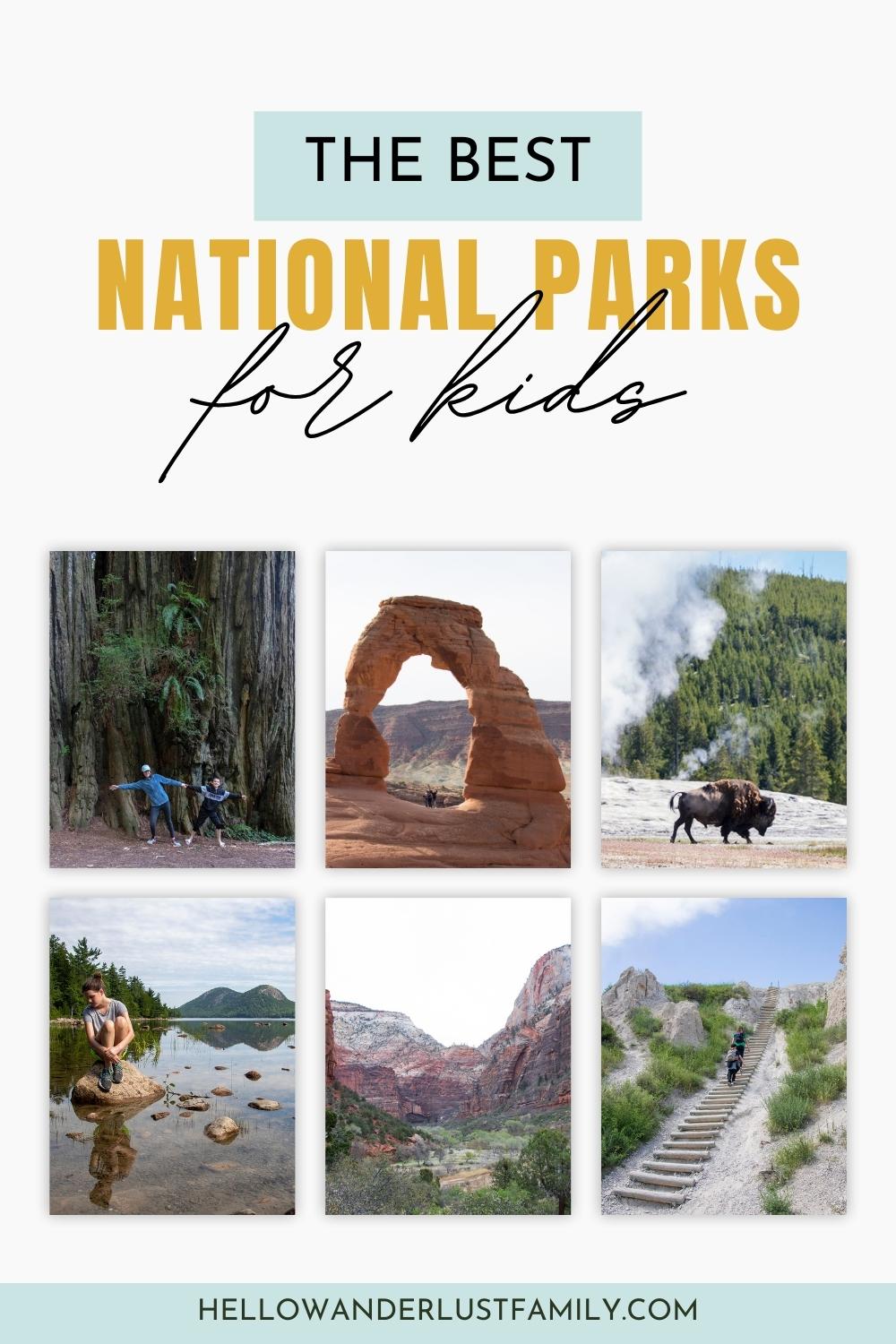 Discover the Funnest National Parks for Kids