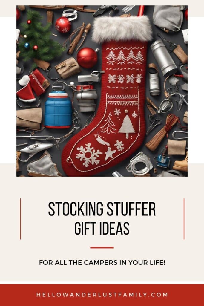 44 Camping Stocking Stuffer Ideas for Outdoor lovers camping gift ideas