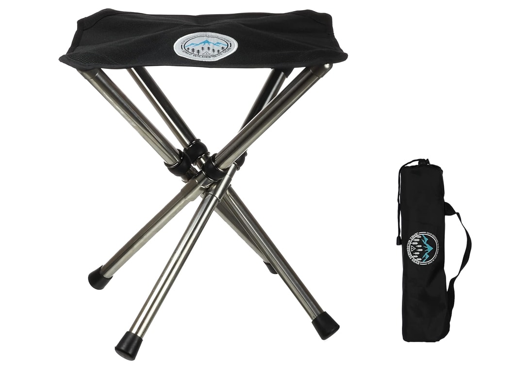 44 Camping Stocking Stuffer Ideas for Outdoor lovers compact camping stool