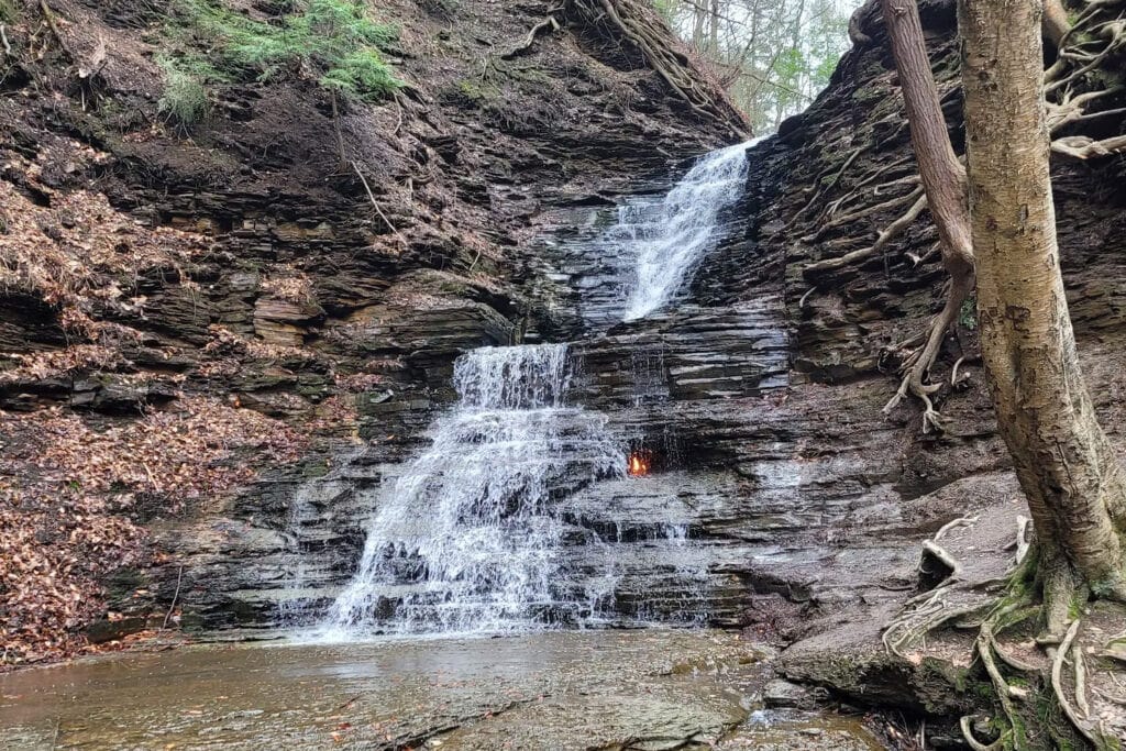 Top 10 Best Waterfalls for Kids in the USA eternal flame falls