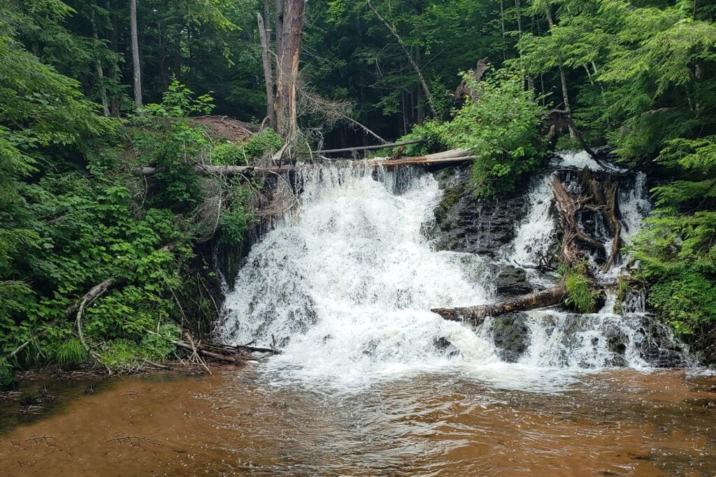 Ultimate Guide To Visiting Waterfalls In Marquette Michigan morgan falls waterfalls in marquette michigan